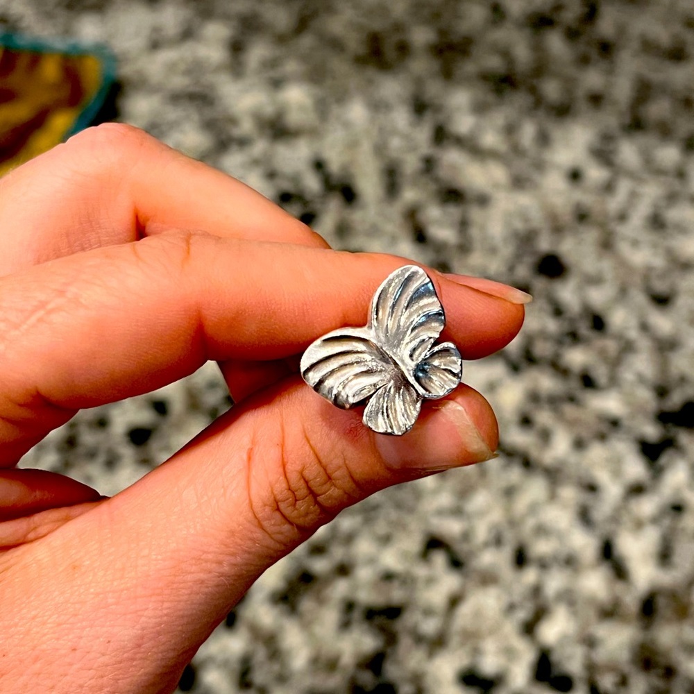 James Avery Retired Butterfly Ring.